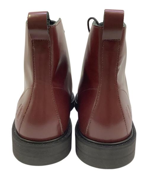 FRED PERRY（フレッドペリー）FRED PERRY (フレッドペリー) レースアップブーツ レッド サイズ:41 未使用品の古着・服飾アイテム