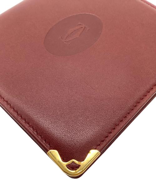 Cartier（カルティエ）Cartier (カルティエ) 2つ折り財布 レッドの古着・服飾アイテム