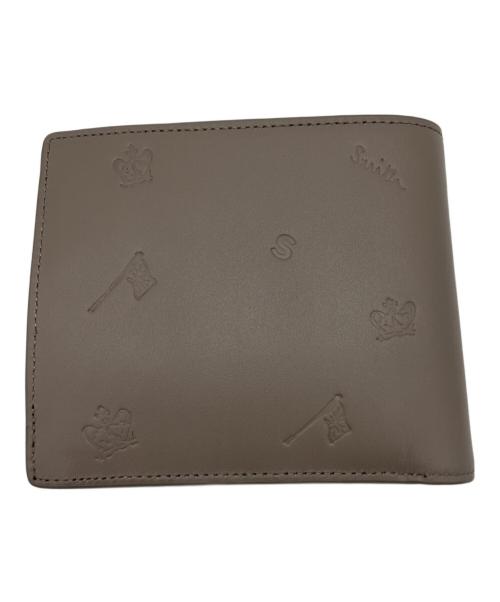 PAUL SMITH（ポールスミス）PAUL SMITH (ポールスミス) 2つ折り財布 グレー 未使用品の古着・服飾アイテム