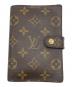 LOUIS VUITTON（ルイ ヴィトン）の古着「モノグラム アジェンダPM／手帳カバー」｜ブラウン