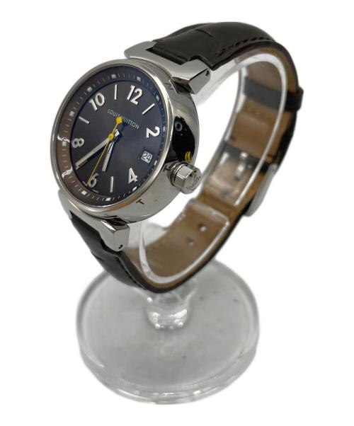 LOUIS VUITTON（ルイ ヴィトン）LOUIS VUITTON (ルイ ヴィトン) タンブール／クォーツ腕時計 ブラウンの古着・服飾アイテム