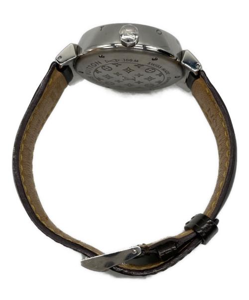 LOUIS VUITTON（ルイ ヴィトン）LOUIS VUITTON (ルイ ヴィトン) タンブール／クォーツ腕時計 ブラウンの古着・服飾アイテム