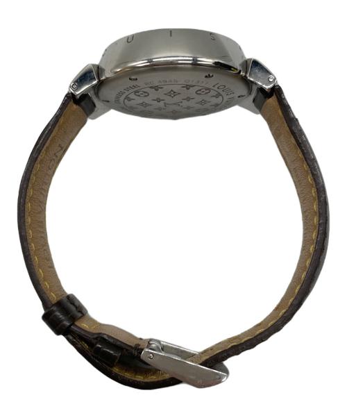 LOUIS VUITTON（ルイ ヴィトン）LOUIS VUITTON (ルイ ヴィトン) タンブール／クォーツ腕時計 ブラウンの古着・服飾アイテム