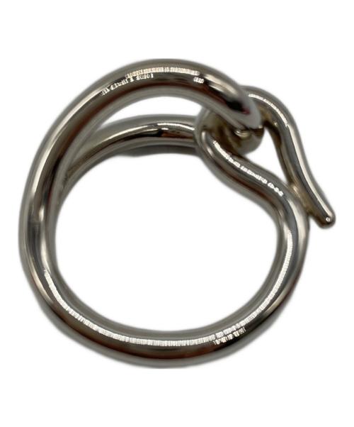 HERMES（エルメス）HERMES (エルメス) スカーフリング シルバーの古着・服飾アイテム