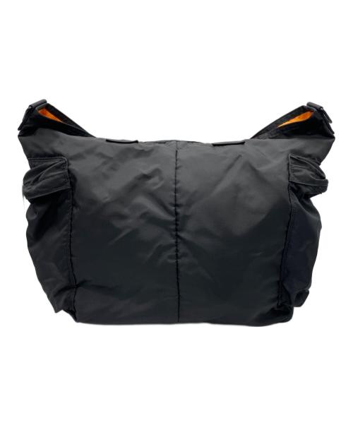 PORTER（ポーター）PORTER (ポーター) トートバッグ ブラック×オレンジの古着・服飾アイテム