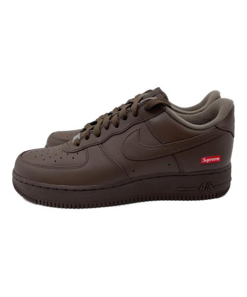 NIKE（ナイキ）NIKE (ナイキ) Supreme (シュプリーム) AIR FORCE 1 LOW ブラウン サイズ:US9.5の古着・服飾アイテム