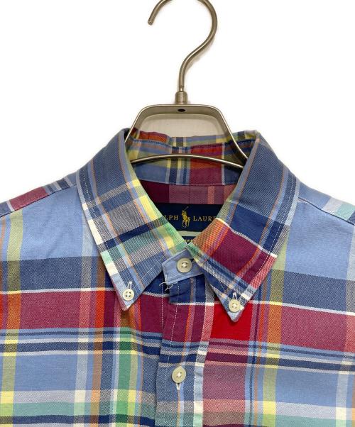 RALPH LAUREN（ラルフローレン）RALPH LAUREN (ラルフローレン) 半袖シャツ ブルー サイズ:Sの古着・服飾アイテム