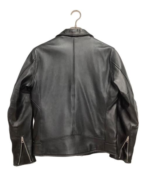 BEAMS HEART（ビームスハート）BEAMS HEART (ビームスハート) ダブルライダースジャケット ブラック サイズ:Mの古着・服飾アイテム