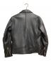 BEAMS HEART (ビームスハート) ダブルライダースジャケット ブラック サイズ:M：11000円