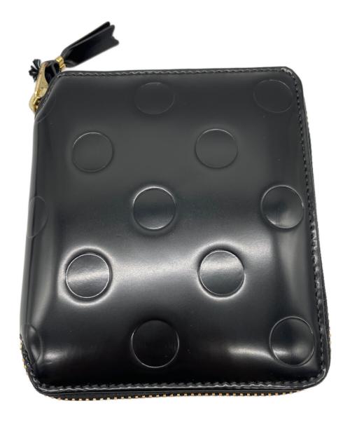 COMME des GARCONS（コムデギャルソン）COMME des GARCONS (コムデギャルソン) ラウンドファスナー財布 ブラック 未使用品の古着・服飾アイテム