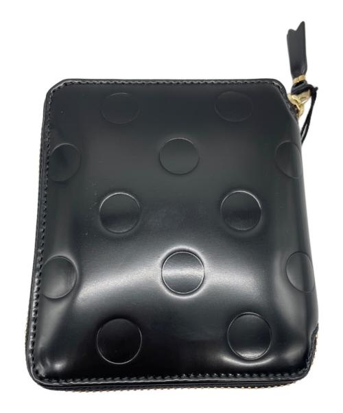 COMME des GARCONS（コムデギャルソン）COMME des GARCONS (コムデギャルソン) ラウンドファスナー財布 ブラック 未使用品の古着・服飾アイテム