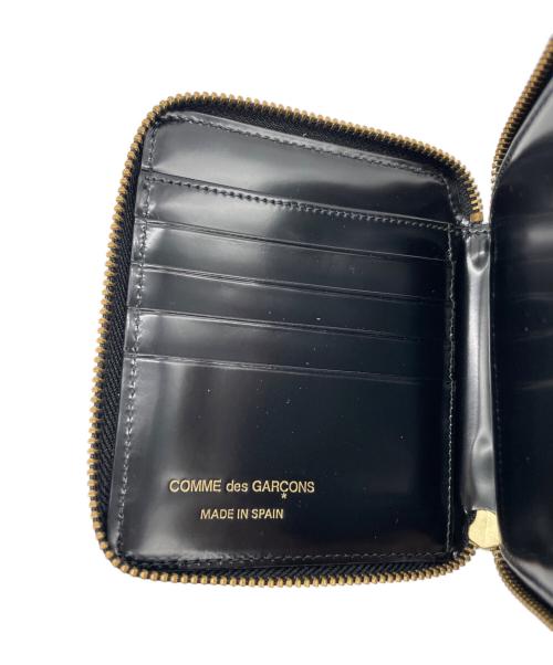 COMME des GARCONS（コムデギャルソン）COMME des GARCONS (コムデギャルソン) ラウンドファスナー財布 ブラック 未使用品の古着・服飾アイテム