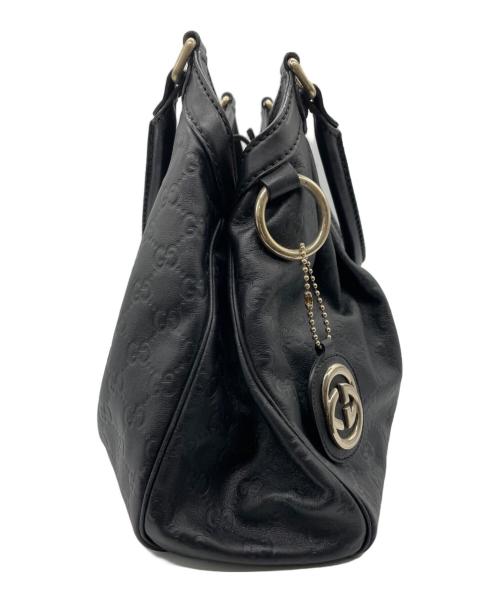 GUCCI（グッチ）GUCCI (グッチ) グッチシマ スーキー ハンドバッグ ブラックの古着・服飾アイテム