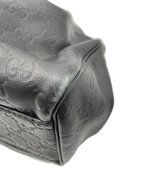 GUCCI（グッチ）GUCCI (グッチ) グッチシマ スーキー ハンドバッグ ブラックの古着・服飾アイテム