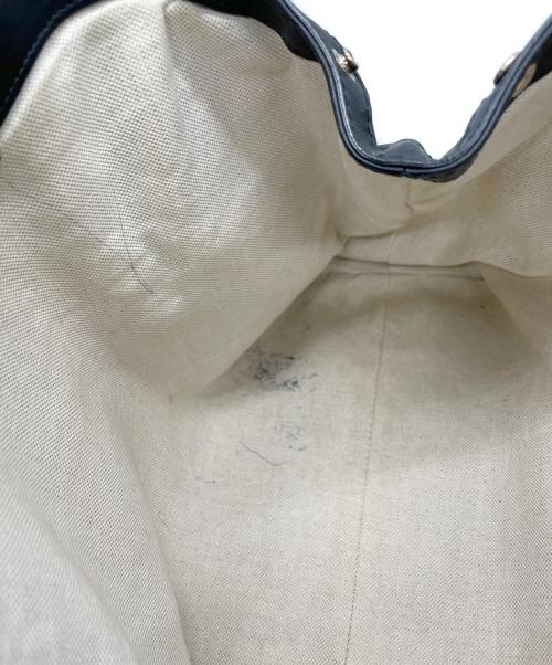 GUCCI（グッチ）GUCCI (グッチ) グッチシマ スーキー ハンドバッグ ブラックの古着・服飾アイテム