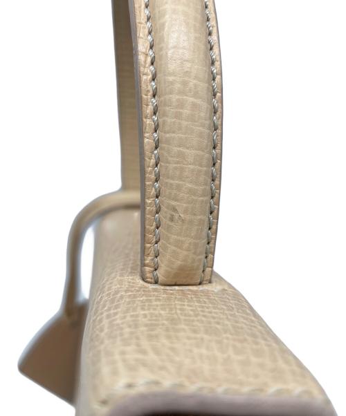 LOEWE（ロエベ）LOEWE (ロエベ) バルセロナ ハンドバッグ ベージュの古着・服飾アイテム