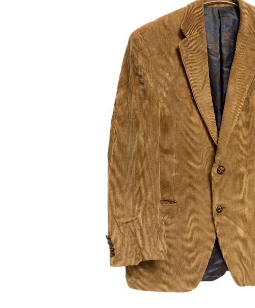 RALPH LAUREN（ラルフローレン）RALPH LAUREN (ラルフローレン) コーデュロイテーラードジャケット キャメル サイズ:記載なしの古着・服飾アイテム