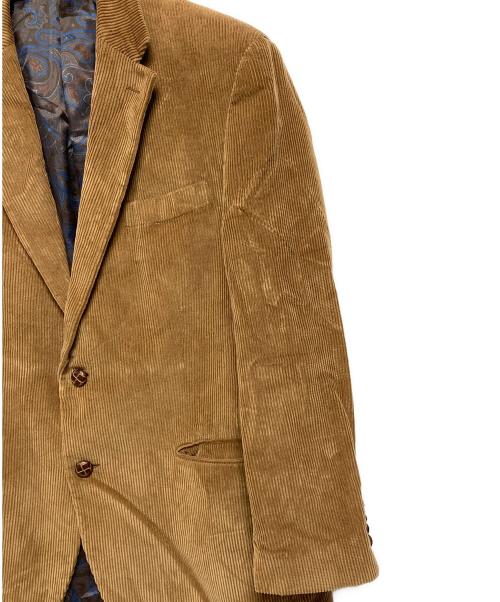 RALPH LAUREN（ラルフローレン）RALPH LAUREN (ラルフローレン) コーデュロイテーラードジャケット キャメル サイズ:記載なしの古着・服飾アイテム