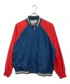 stussyステューシー）の古着「コーチジャケット」｜レッド×ネイビー