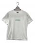 acanthus（アカンサス）の古着「ACANTHUS × muta MARINE Fire Logo Tee」｜ホワイト×グリーン