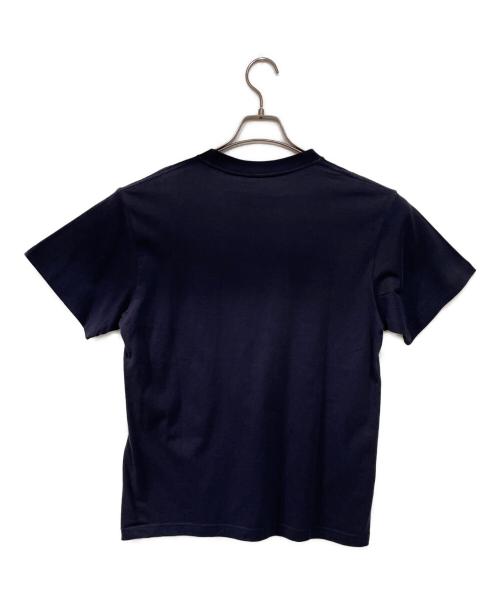 acanthus（アカンサス）acanthus (アカンサス) muta (ムータ) ACANTHUS × muta MARINE Fire Logo Tee  ネイビー×レッド サイズ:SIZE 5の古着・服飾アイテム