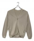crepusculeクレプスキュール）の古着「moss stitch cardigan」｜ベージュ