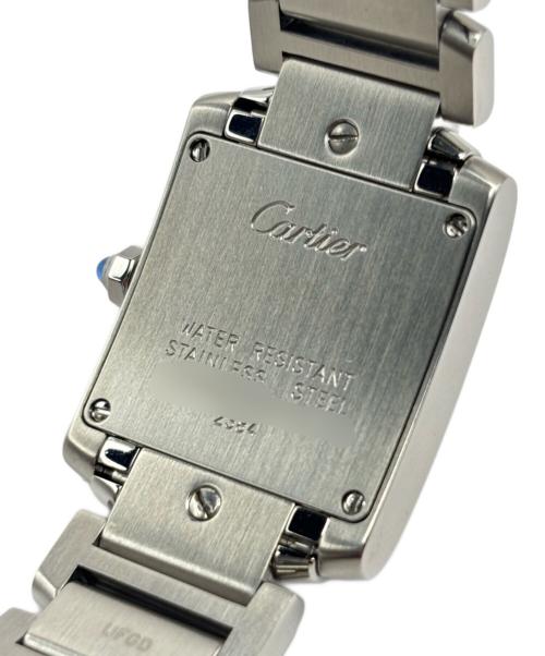 Cartier（カルティエ）Cartier (カルティエ) Tank Francaise SM タンクフランセーズ SM Ref.W51008Q3 アイボリー文字盤 サイズ:SM/スモール/16.5cm/20.0mm×25.0mmの古着・服飾アイテム