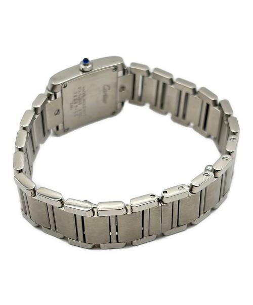 Cartier（カルティエ）Cartier (カルティエ) Tank Francaise SM タンクフランセーズ SM Ref.W51008Q3 アイボリー文字盤 サイズ:SM/スモール/16.5cm/20.0mm×25.0mmの古着・服飾アイテム