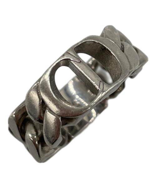 Christian Dior（クリスチャン ディオール）Christian Dior (クリスチャン ディオール) CD Icon チェーンリンク リング サイズ:XS(16号)の古着・服飾アイテム