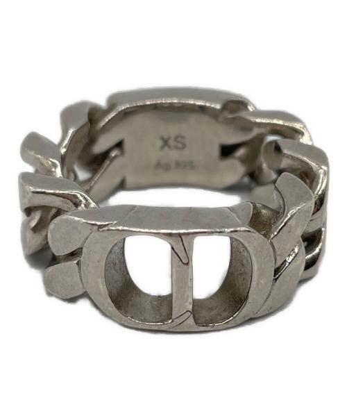 Christian Dior（クリスチャン ディオール）Christian Dior (クリスチャン ディオール) CD Icon チェーンリンク リング サイズ:XS(16号)の古着・服飾アイテム