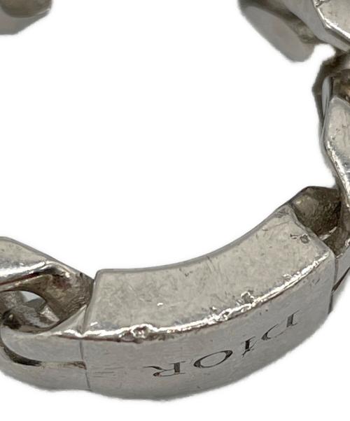 Christian Dior（クリスチャン ディオール）Christian Dior (クリスチャン ディオール) CD Icon チェーンリンク リング サイズ:XS(16号)の古着・服飾アイテム