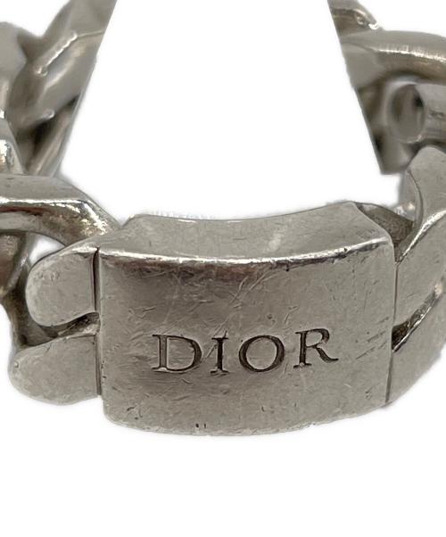 Christian Dior（クリスチャン ディオール）Christian Dior (クリスチャン ディオール) CD Icon チェーンリンク リング サイズ:XS(16号)の古着・服飾アイテム