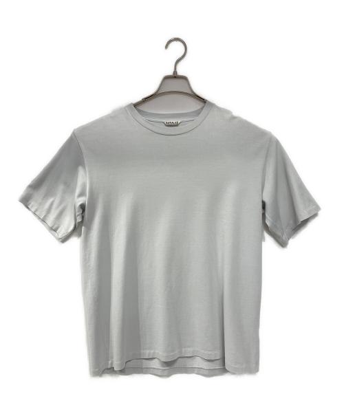 AURALEE（オーラリー）AURALEE (オーラリー) LUSTER PLAITING TEE グレー サイズ:Lの古着・服飾アイテム