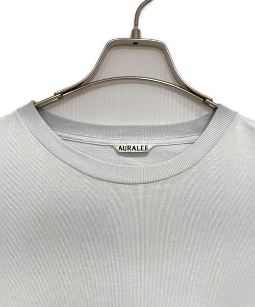 AURALEE（オーラリー）AURALEE (オーラリー) LUSTER PLAITING TEE グレー サイズ:Lの古着・服飾アイテム