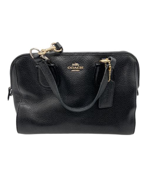 COACH（コーチ）COACH (コーチ) ノリータ サッチェル 2WAYバッグ ブラックの古着・服飾アイテム