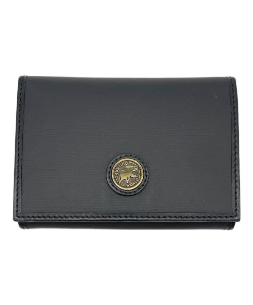 HUNTING WORLD（ハンティングワールド）HUNTING WORLD (ハンティングワールド) カードケース ブラックの古着・服飾アイテム