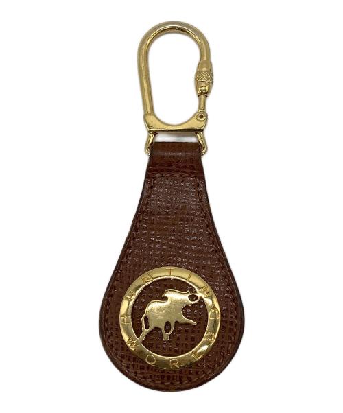 HUNTING WORLD（ハンティングワールド）HUNTING WORLD (ハンティングワールド) キーホルダー ブラウンの古着・服飾アイテム