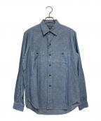WOOLRICHウールリッチ）の古着「長袖シャツ」｜ブルー