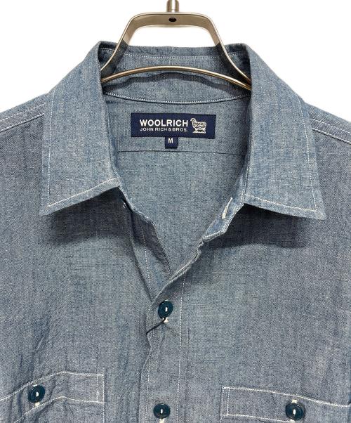 WOOLRICH（ウールリッチ）WOOLRICH (ウールリッチ) 長袖シャツ ブルー サイズ:M 未使用品の古着・服飾アイテム