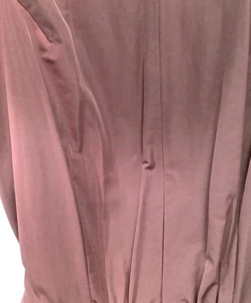 FRAY ID（フレイ アイディー）FRAY ID (フレイ アイディー) フレンチスリーブドレス レッドの古着・服飾アイテム