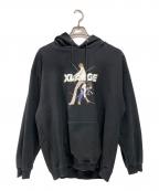 X-LARGE×DEATH NOTEエクストララージ×デスノート）の古着「デスノート プルオーバーパーカー」｜ブラック