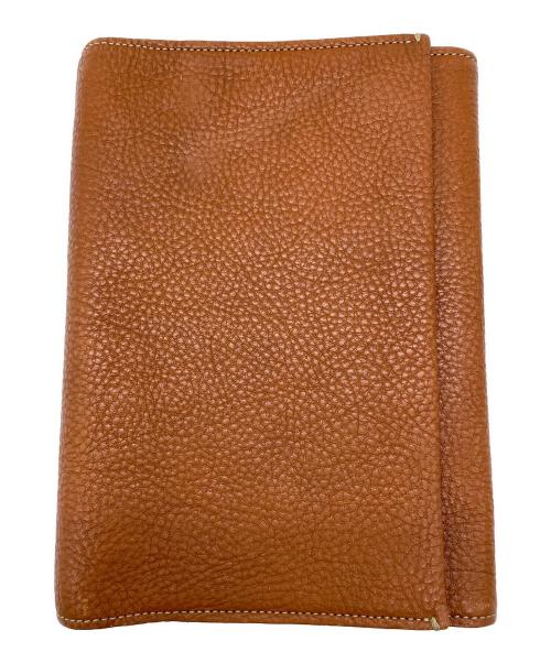 土屋鞄（ツチヤカバン）土屋鞄 (ツチヤカバン) トーンオイルヌメ マルチポケットバイブル手帳 ブラウンの古着・服飾アイテム