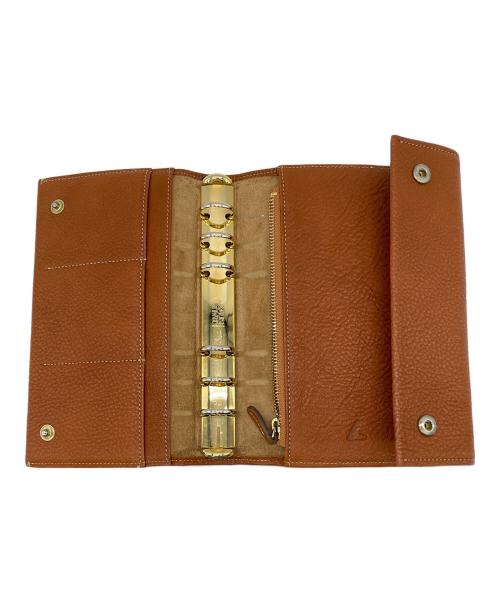 土屋鞄（ツチヤカバン）土屋鞄 (ツチヤカバン) トーンオイルヌメ マルチポケットバイブル手帳 ブラウンの古着・服飾アイテム