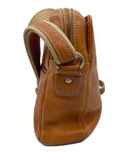 土屋鞄（ツチヤカバン）土屋鞄 (ツチヤカバン) トーンオイルヌメ ジップトップショルダー ブラウンの古着・服飾アイテム