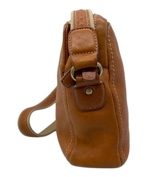 土屋鞄（ツチヤカバン）土屋鞄 (ツチヤカバン) トーンオイルヌメ ジップトップショルダー ブラウンの古着・服飾アイテム