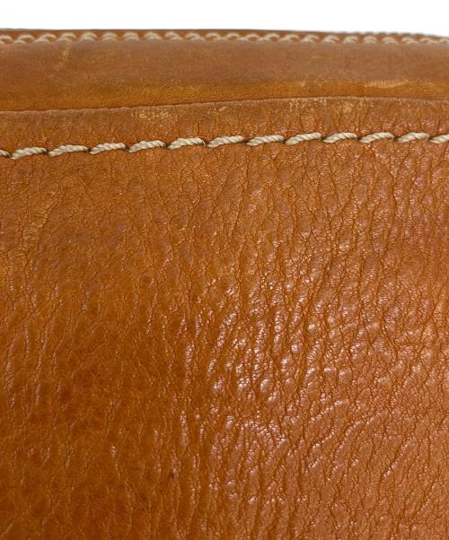 土屋鞄（ツチヤカバン）土屋鞄 (ツチヤカバン) トーンオイルヌメ ジップトップショルダー ブラウンの古着・服飾アイテム