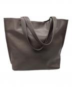 土屋鞄ツチヤカバン）の古着「コンフィトート　レザートートバッグ」｜ダークブラウン