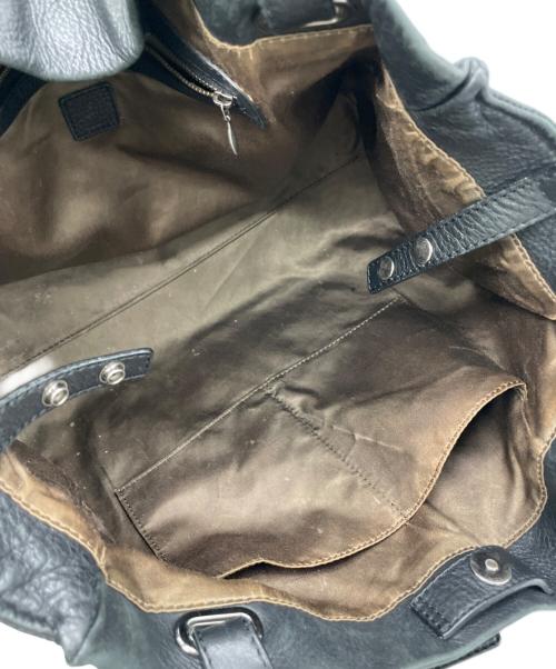 土屋鞄（ツチヤカバン）土屋鞄 (ツチヤカバン) クラルテ アークキャリー/トートバッグ ブラックの古着・服飾アイテム