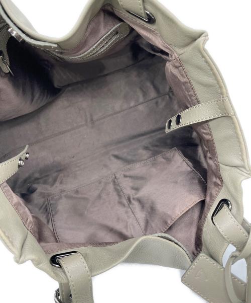 土屋鞄（ツチヤカバン）土屋鞄 (ツチヤカバン) クラルテ アークキャリー トートバッグ グレーの古着・服飾アイテム