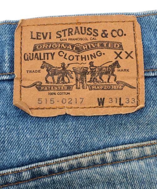 LEVI'S（リーバイス）LEVI'S (リーバイス) 80s 515デニムパンツ 釦裏347 オレンジタブ 1982年11月製 インディゴ サイズ:W31×L33の古着・服飾アイテム